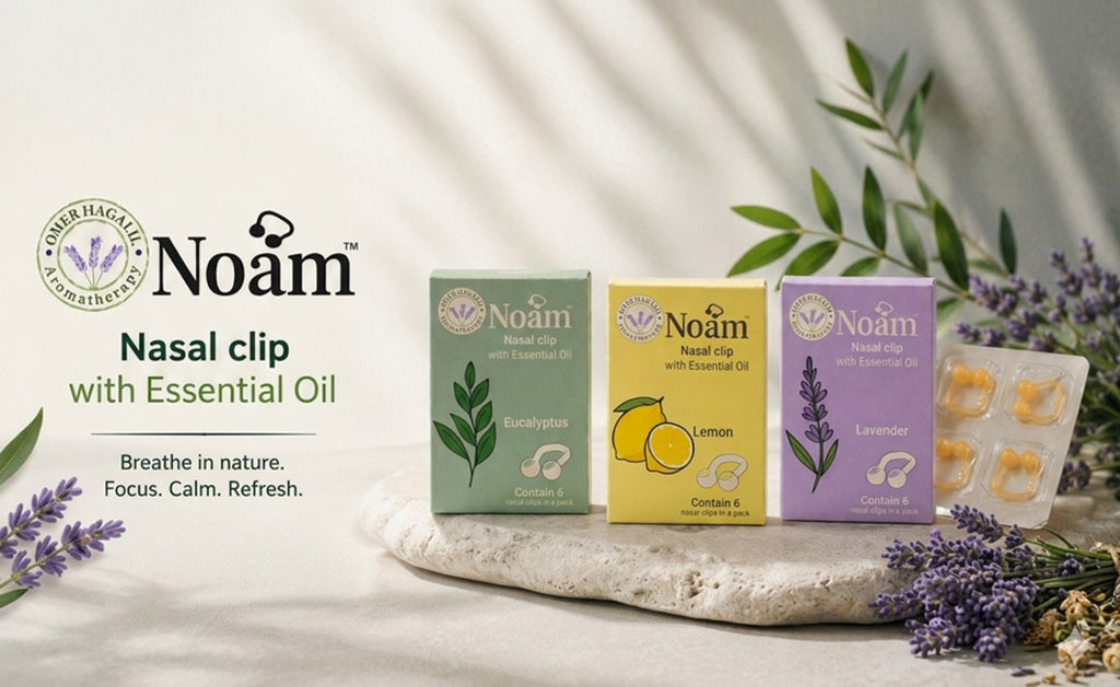 NOAM Clip – Personal Aromatherapy Nasal Clip